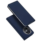 DUX DUCIS Skin Pro Faux Leather Wallet Flip Case for OnePlus Ace 3 / 12R - Blue