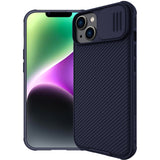 Nillkin CamShield Pro Lens Protector Case Cover for Apple iPhone 14 Plus - Deep Purple