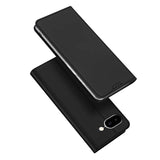 DUX DUCIS Skin Pro Faux Leather Wallet Flip Case for Google Pixel 9a - Black