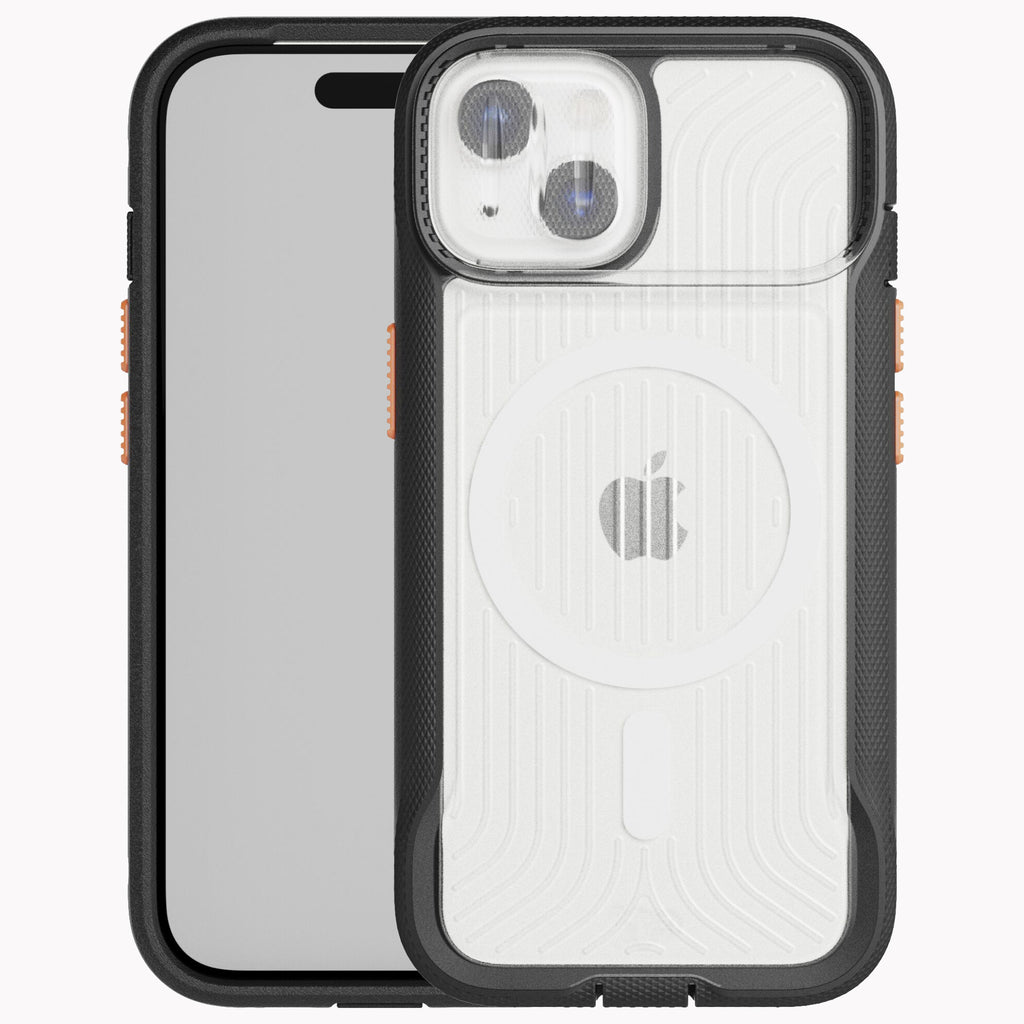 Tech21 EvoMax Tough Magsafe Case for Apple iPhone 15 - Clear/Black