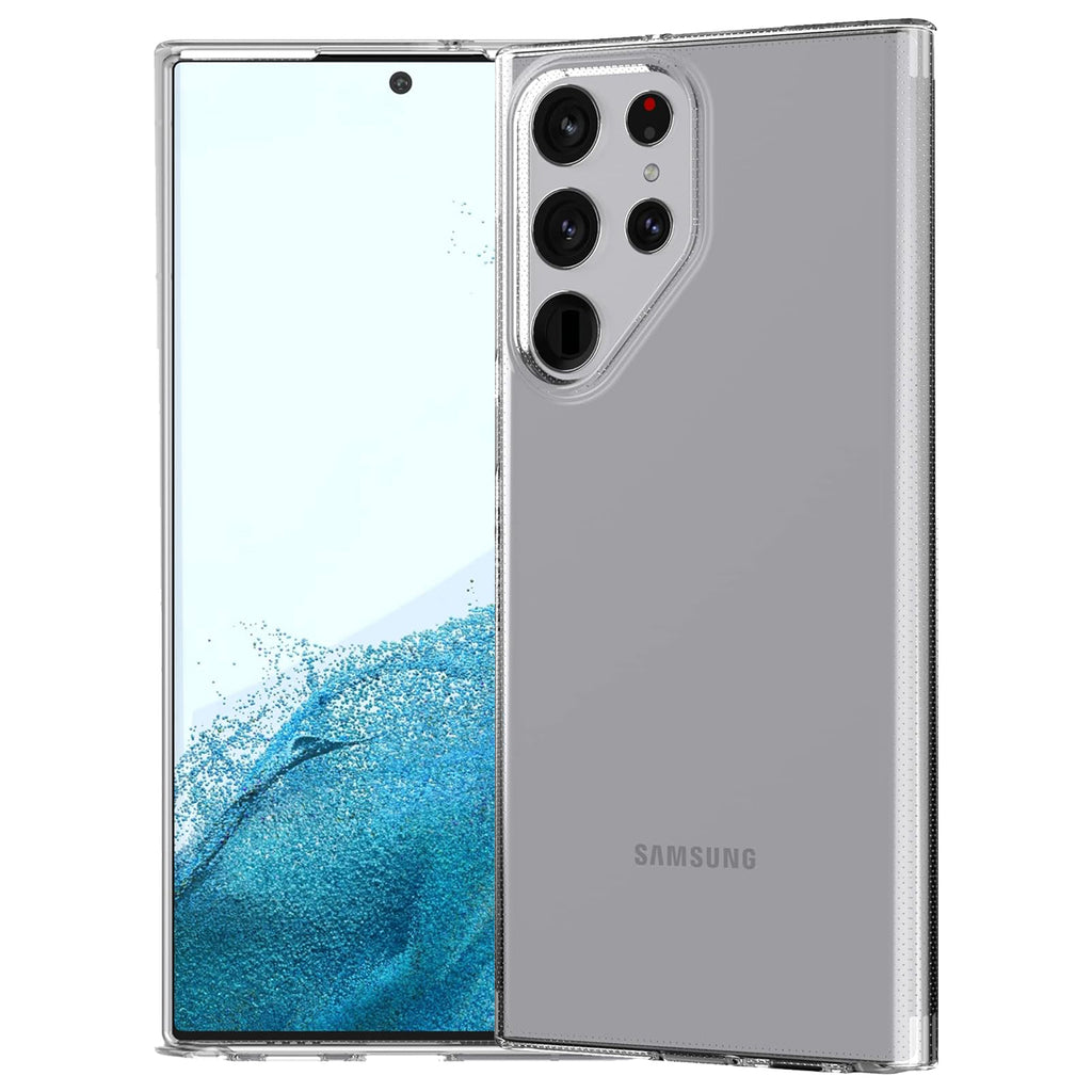 Tech21 EvoLite Tough Rear Case Cover for Samsung Galaxy S22 Ultra 5G - Clear