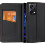 Dux Ducis SKIN X2 Tough Rugged Flip Wallet Case Redmi Note 12 Pro Plus(+) 5G - Black