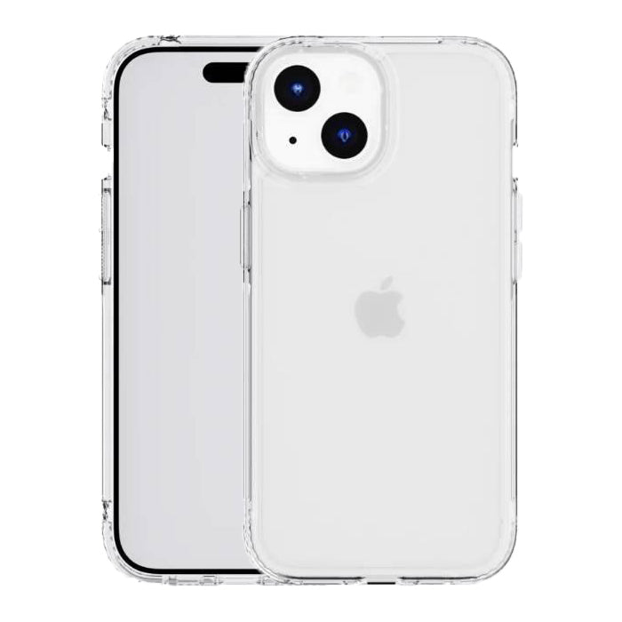 Tech21 EvoClear Tough Rear Case Cover for Apple iPhone 15 - Clear