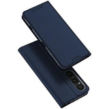 DUX DUCIS Skin Pro Faux Leather Wallet Flip Case for Sony Xperia 1 VI - Blue