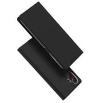 DUX DUCIS Skin Pro Faux Leather Wallet Flip Case for Samsung Galaxy Xcover 7 Pro - Black