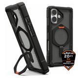 Urban Armor Gear (UAG) Plasma XTE Kickstand Tough Case for Apple iPhone 17 - Black/Orange