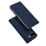 DUX DUCIS Skin Pro Faux Leather Wallet Flip Case for Google Pixel 9a - Blue