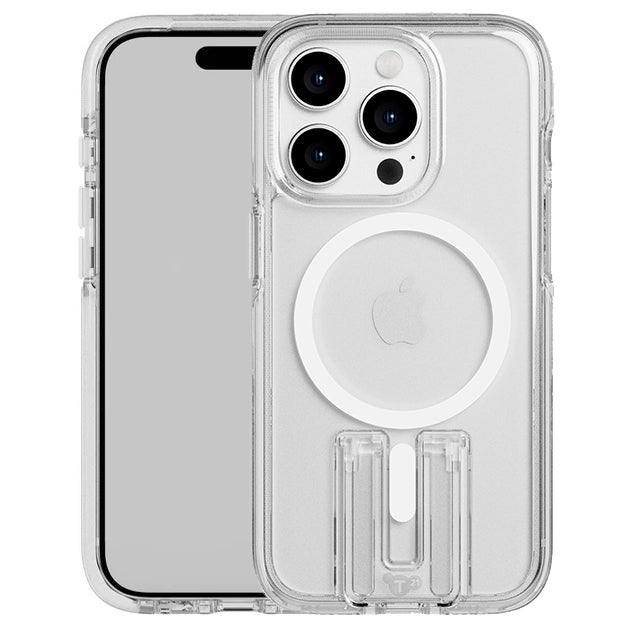 Tech21 EvoCrystal Kick Magsafe Case for Apple iPhone 15 Pro - Clear