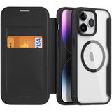 DUX DUCIS Skin X Pro MagSafe Flip Wallet Case for Apple iPhone 15 Pro - Black
