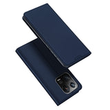 DUX DUCIS Skin Pro Faux Leather Wallet Flip Case for Xiaomi 13 Pro - Blue