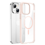 DUX DUCIS Clin2 Clear Tough with MagSafe Case for Apple iPhone 14 Plus - Pink