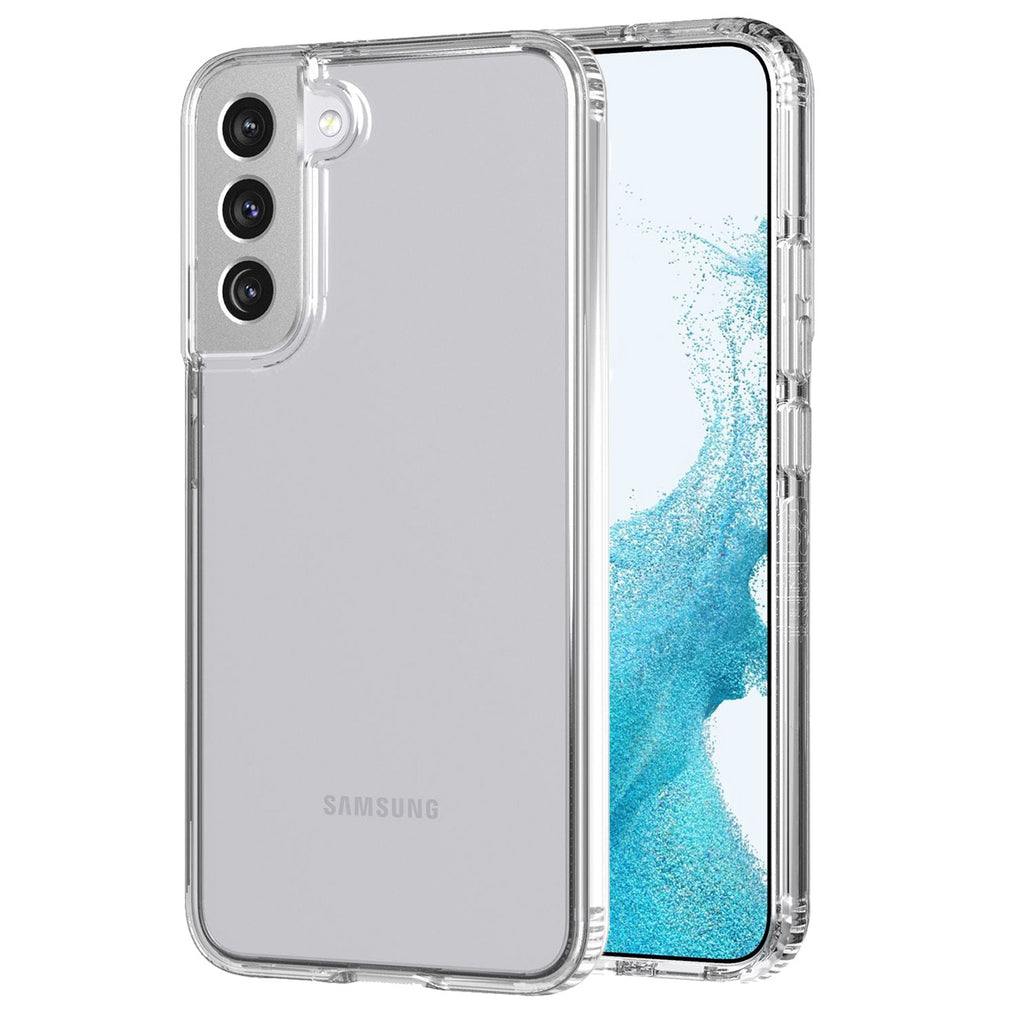 Tech21 Minute One Premium Bundle w Case & Glass Protector for Samsung Galaxy S22 Plus