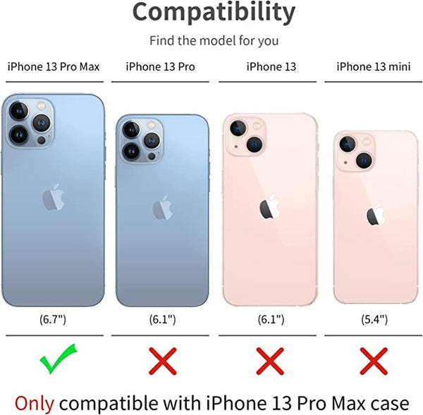 Case Compatible With IPhone 12 Pro,Glossy Hybrid 2-Layer Hard Shell Shockproof Soft For Girl Women Christmas Tree Winter Forest - View #3