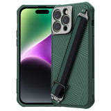 Nillkin Strap Case Camera Protector Cover for Apple iPhone 14 Pro Max - Green