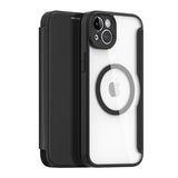 DUX DUCIS Skin X Pro MagSafe Flip Wallet Case for Apple iPhone 14 Plus - Black