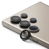 Ringke Camera Lens Frame Glass Protector for Samsung Galaxy S24 Ultra - Black