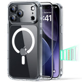 ESR Classic Hybrid Magsafe Tough Rear Case & Tempered Glass Screen Protector for Apple iPhone 17 Pro - Clear