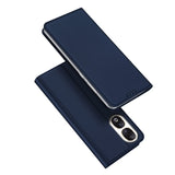 DUX DUCIS Skin Pro Faux Leather Wallet Flip Case for Huawei Honor 90 - Blue