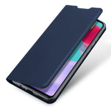 DUX DUCIS Skin Pro Faux Leather Wallet Flip Case for Samsung Galaxy A52 & A52s 5G - Blue