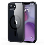 ESR Classic HaloLock MagSafe Hybrid Rear Tough Case for Apple iPhone 16e - Clear/Black