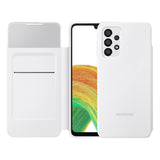 Official Samsung Smart S View Wallet Case Cover for Galaxy A33 5G - White