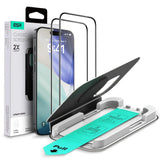 ESR 2-Pack Ultrafit Tempered Glass Screen Protector for Apple iPhone 17 - Black Edge