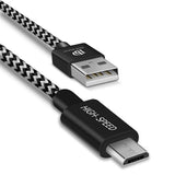 Dux Ducis K-One Short 50cm Cable, Micro USB, Braided, Black & White