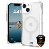 Urban Armor Gear (UAG) Plyo MagSafe Tough Case Cover for Apple iPhone 14 & 13 - Ice