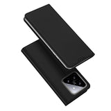 DUX DUCIS Skin Pro Faux Leather Wallet Flip Case for Xiaomi 14 - Black