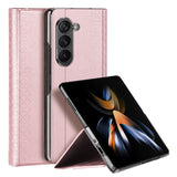 Dux Ducis Bril Leather Case Cover for Samsung Galaxy Z Fold5 5G - Pink