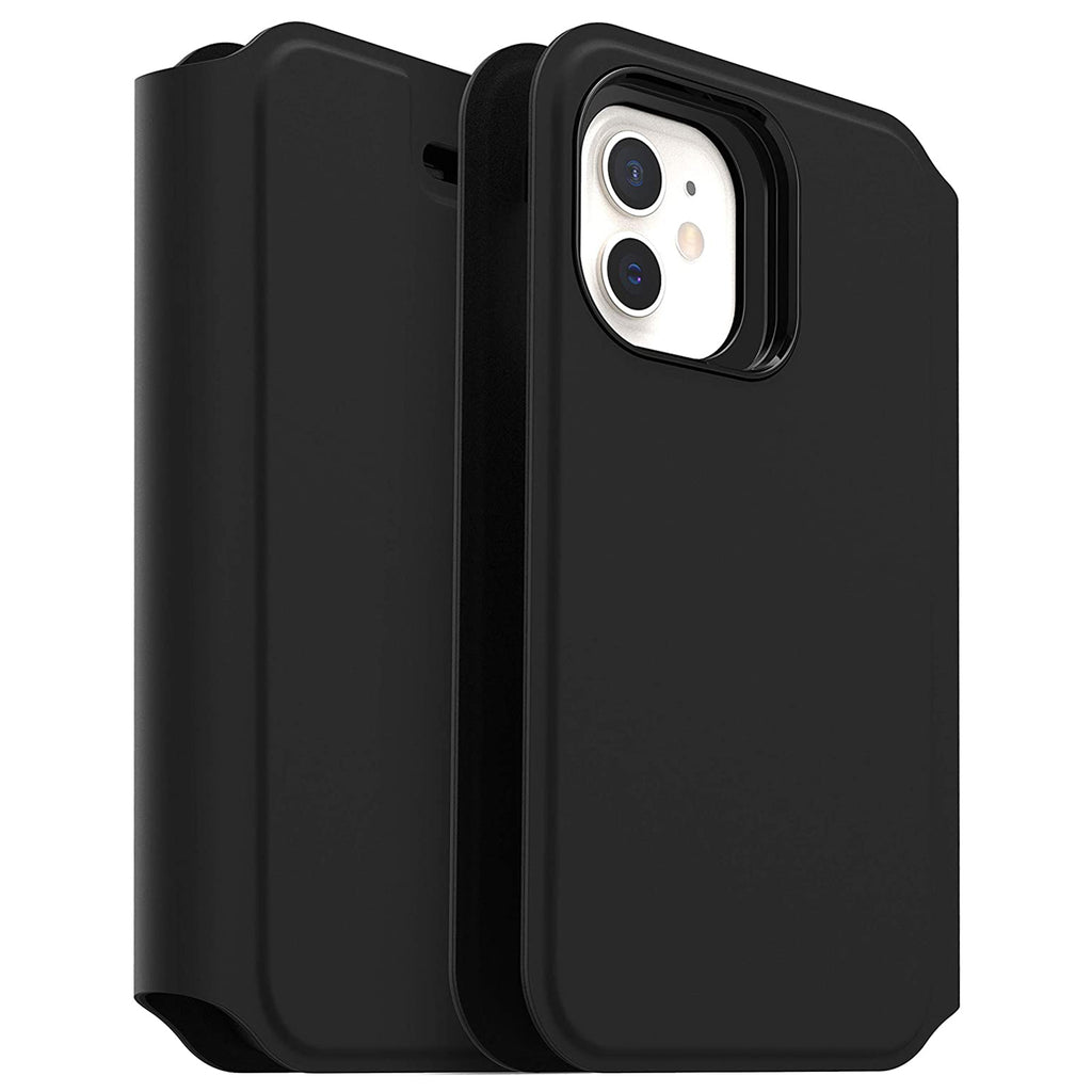 Otterbox Strada Via Rugged Wallet Flip Case for Apple iPhone 12 Mini - Black