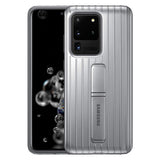 Official Samsung Protective Standing Cover for Galaxy S20 Ultra - Silver