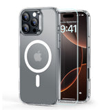 ESR Classic Hybrid Tough Rear Case + Tempered Screen Protector for iPhone 16 Pro - Frosted Clear