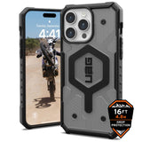 Urban Armor Gear (UAG) Pathfinder MagSafe Tough Case for iPhone 15 Pro Max - Ash