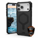 Urban Armor Gear (UAG) Essential Armor MagSafe Tough Case for iPhone 17 Pro Max - Black