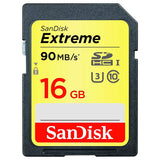 SanDisk Extreme 16GB SDHC UHS-I Class 10 up to 90MB/S Memory Card