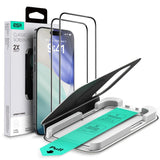 ESR 2-Pack Ultrafit Tempered Glass Screen Protector for Apple iPhone 17 Pro - Black Edge