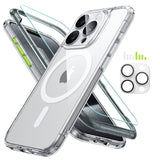 ESR Magsafe Case w/ Screen & Lens Protection for Apple iPhone 15 Pro Max - Clear