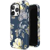 Speck® Presidio2 Pro Magsafe Floral Rear Case Cover for Apple iPhone 14 Pro - Tear Blue