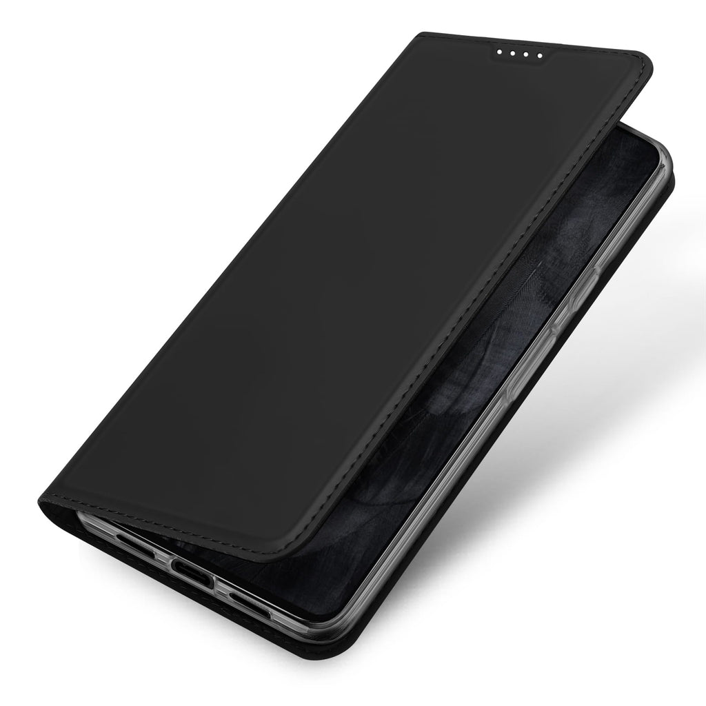 DUX DUCIS Skin Pro Faux Leather Wallet Flip Case for Google Pixel 8 Pro - Black