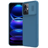 Nillkin CamShield Lens Protector Case for Xiaomi Redmi Note 12 - Blue