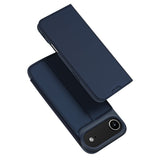DUX DUCIS Skin Pro Faux Leather Wallet Flip Case for Apple iPhone 17 Air - Blue