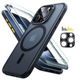 ESR Magsafe Case w/ Screen & Lens Protection for Apple iPhone 15 Pro - Frosted Black