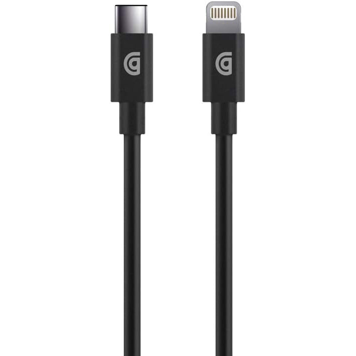 Griffin Charge/Sync USB-C to Lightning Cable 1.2m/4ft long - Black