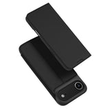 DUX DUCIS Skin Pro Faux Leather Wallet Flip Case for Apple iPhone 17 Air - Black