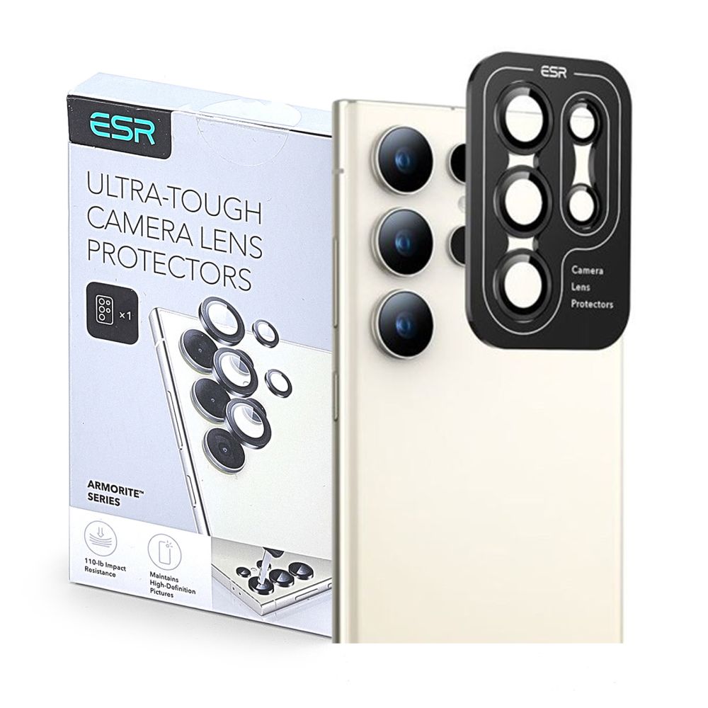 ESR Camera Ultra Tough Camera Lens Protector for Samsung Galaxy S24 Ultra - Clear
