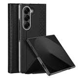 Dux Ducis Bril Leather Case Cover for Samsung Galaxy Z Fold7 5G - Black