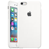 Official Apple Silicone Rear Case Cover for iPhone 6s & 6 - White