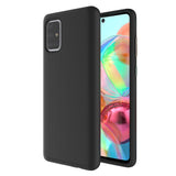 Matte Tough Rear Case for Samsung Galaxy A71 - Black