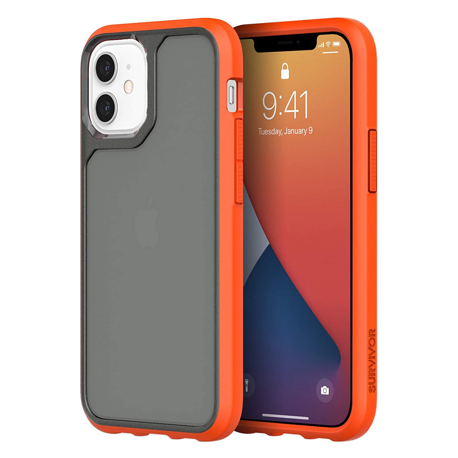 Griffin Survivor Strong Tough Rugged Case for Apple iPhone 12 Mini